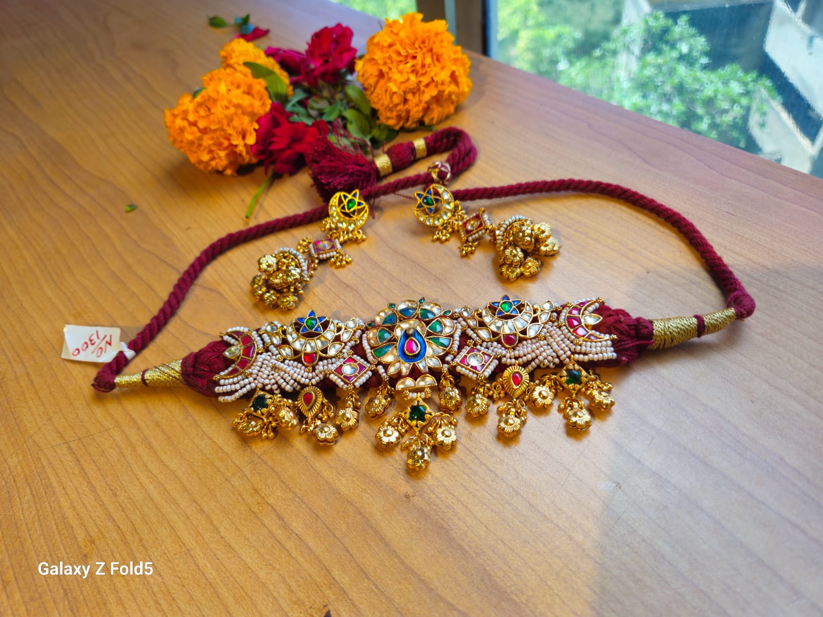 Authentic Handcrafted Kundan Necklace | Nisharg Art Ahmedabad
