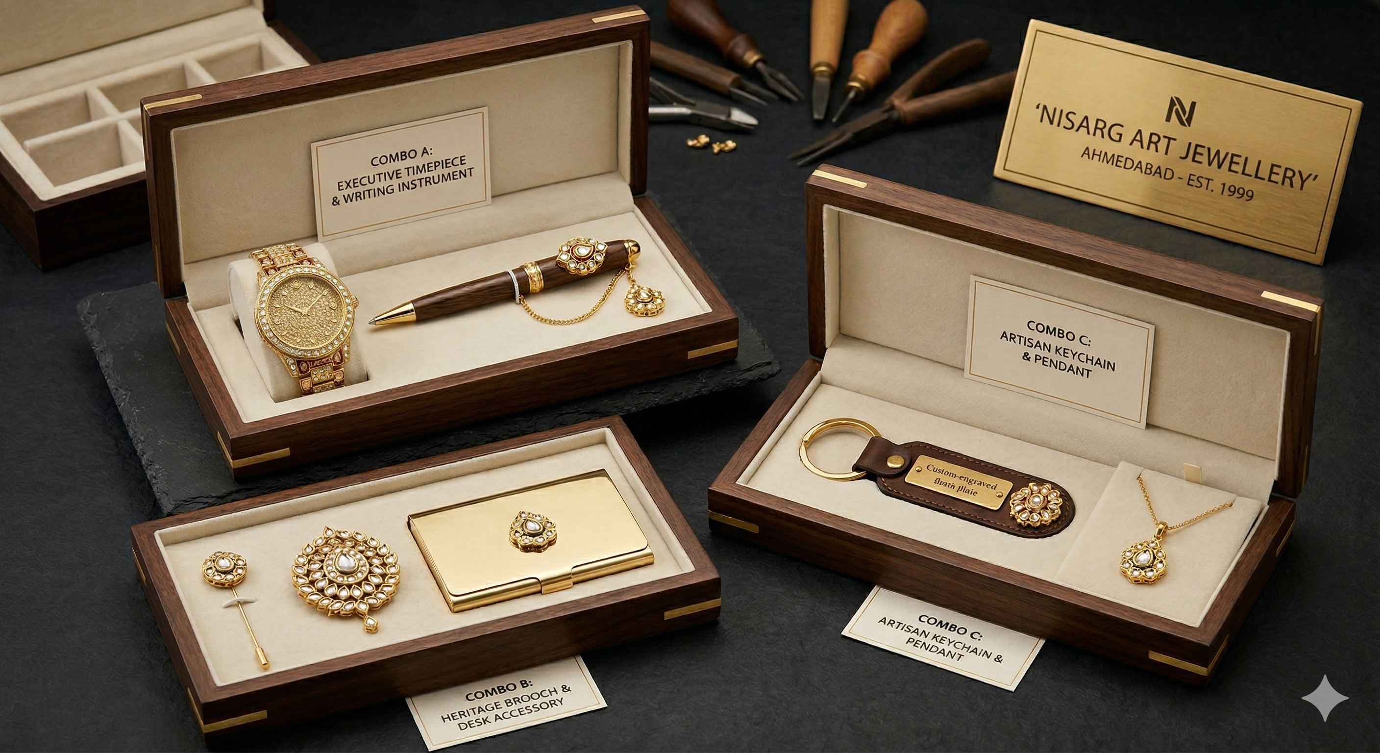 Premium Executive Kundan Gifts
