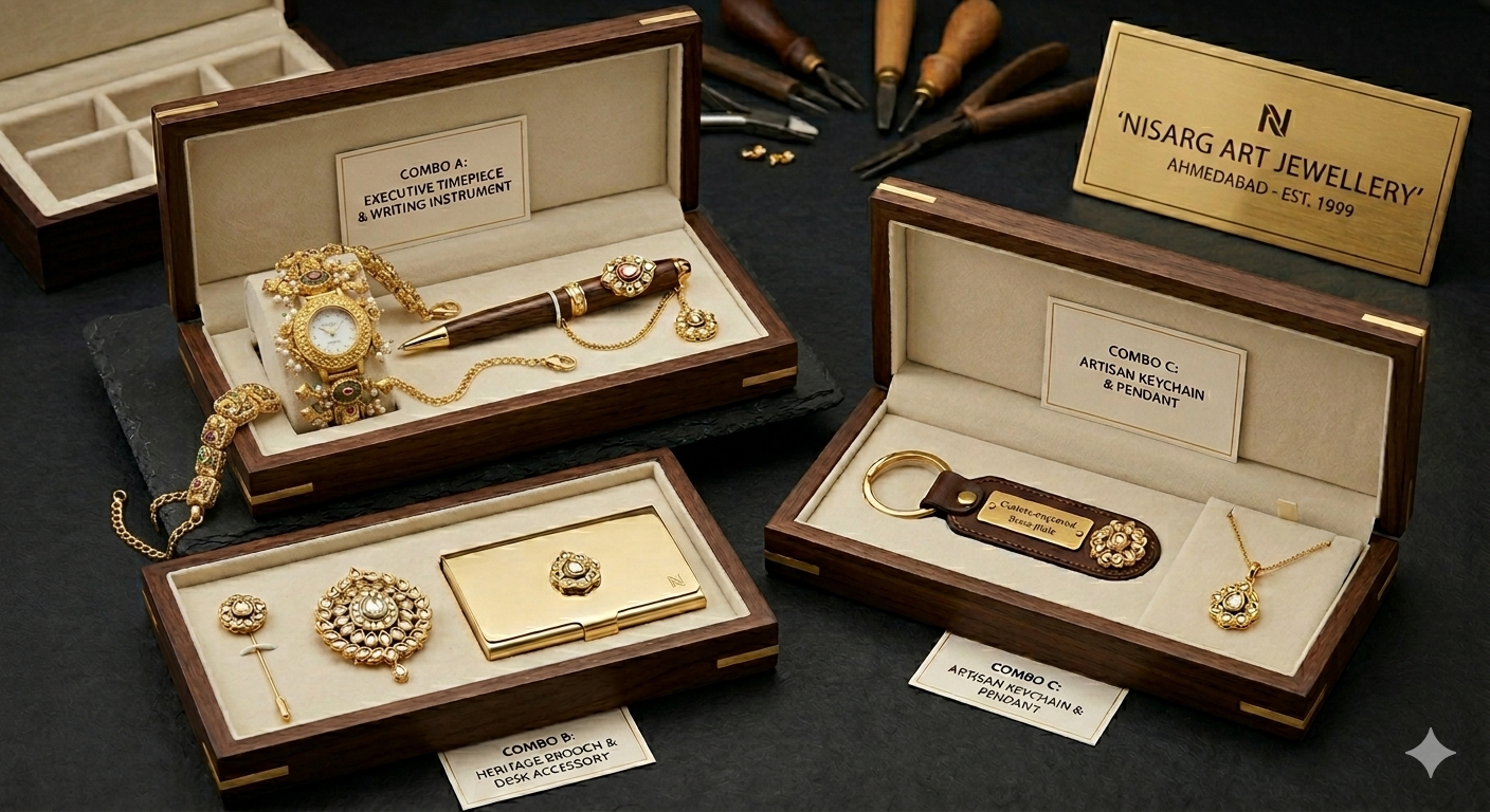 Ladies Elite Kundan Gifting