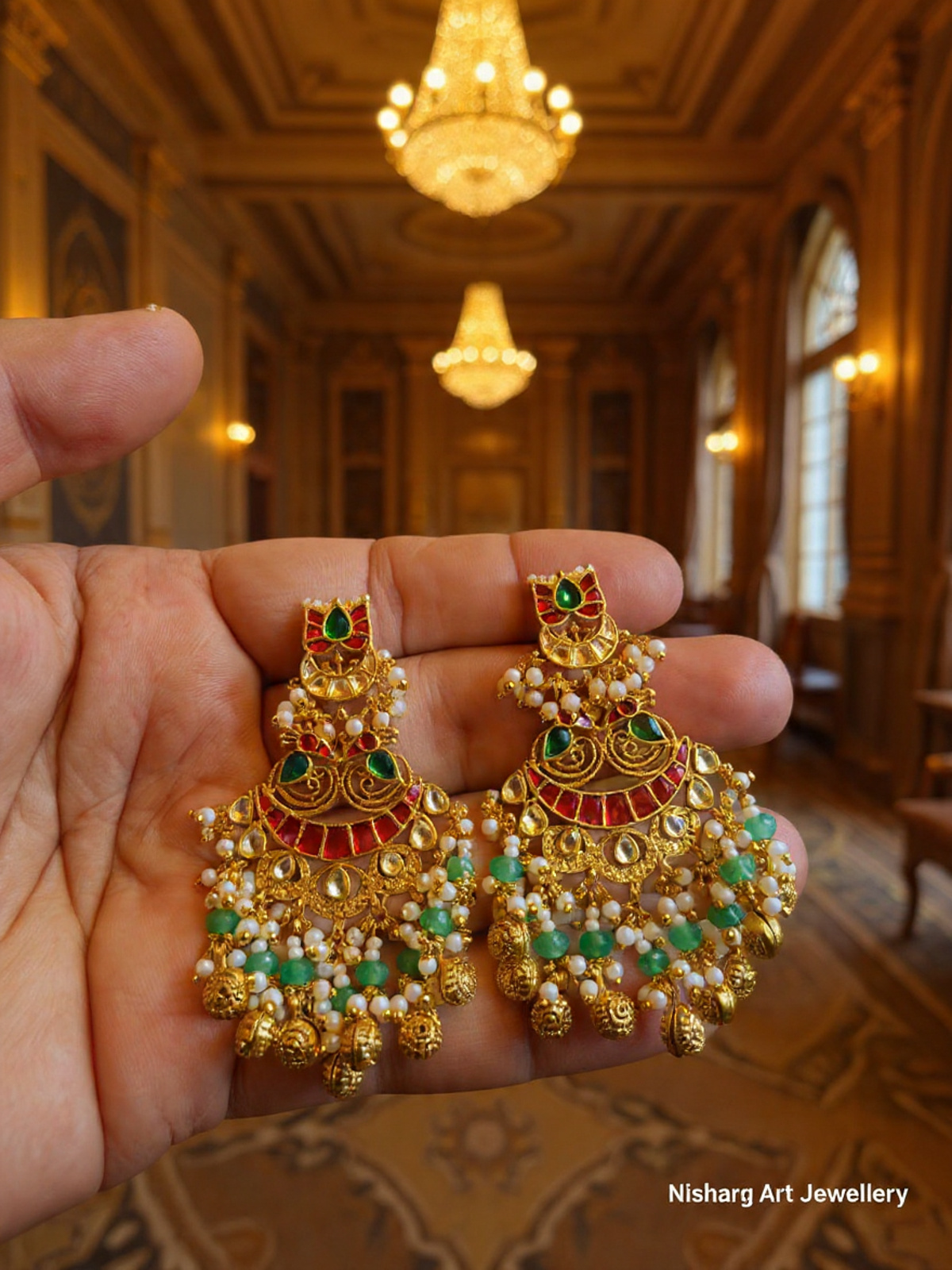 Exclusive Handcrafted Earrings - Nisarg Art Special | Nisharg Art Ahmedabad