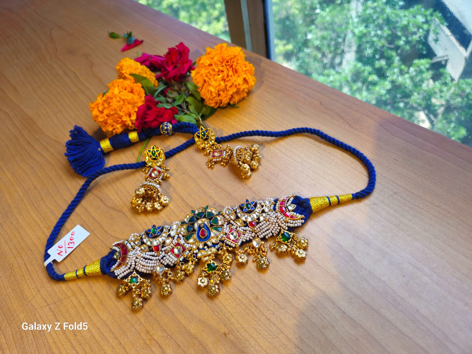 Authentic Handcrafted Kundan Necklace | Nisharg Art Ahmedabad