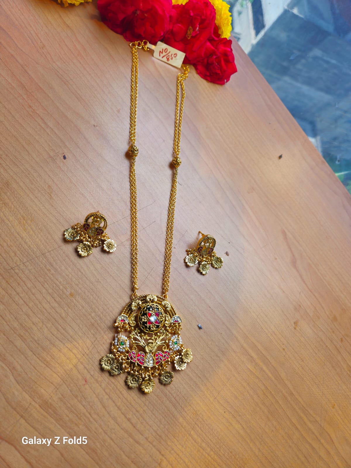 Authentic Handcrafted Kundan Necklace | Nisharg Art Ahmedabad
