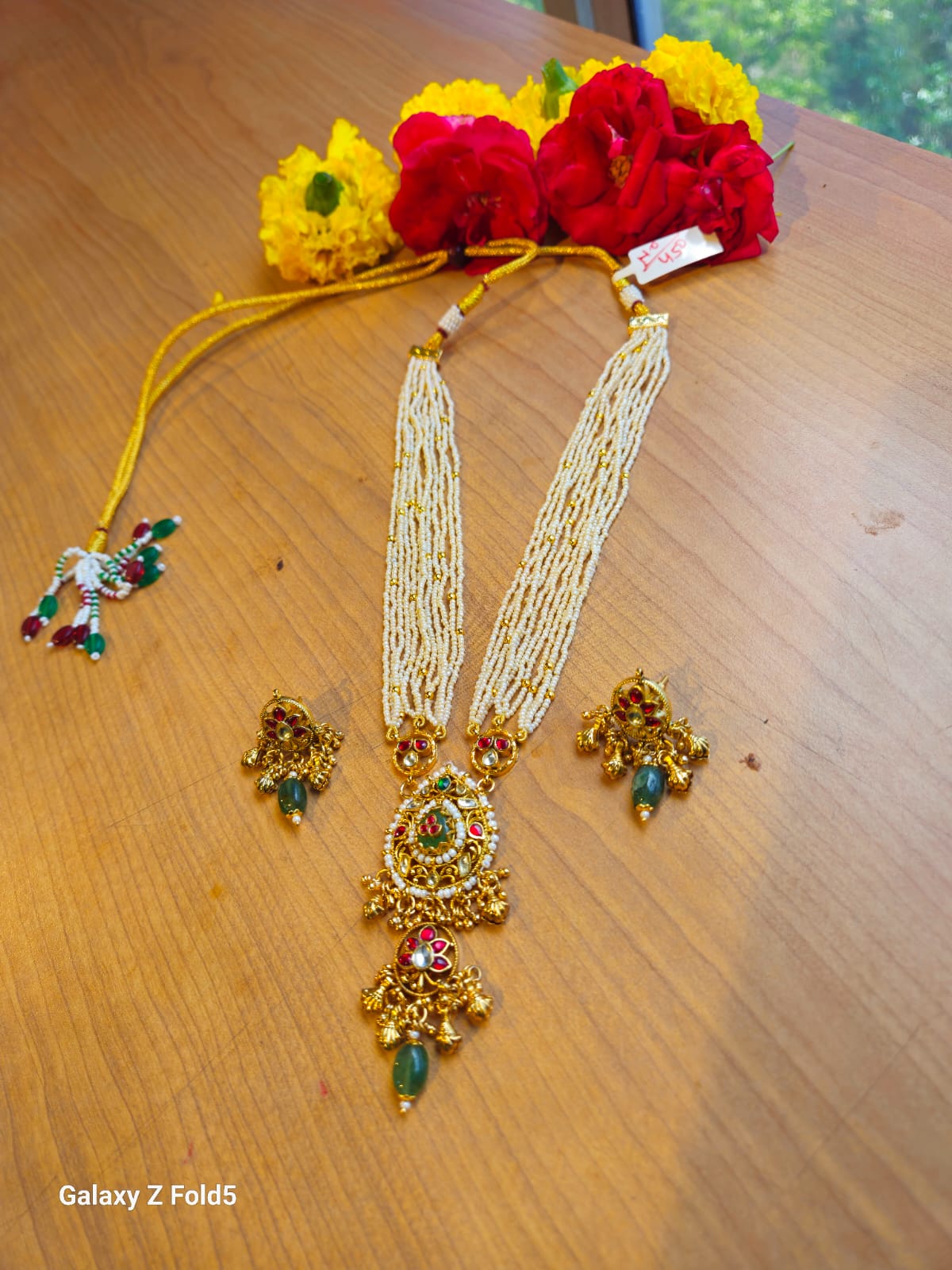 Authentic Handcrafted Kundan Necklace | Nisharg Art Ahmedabad