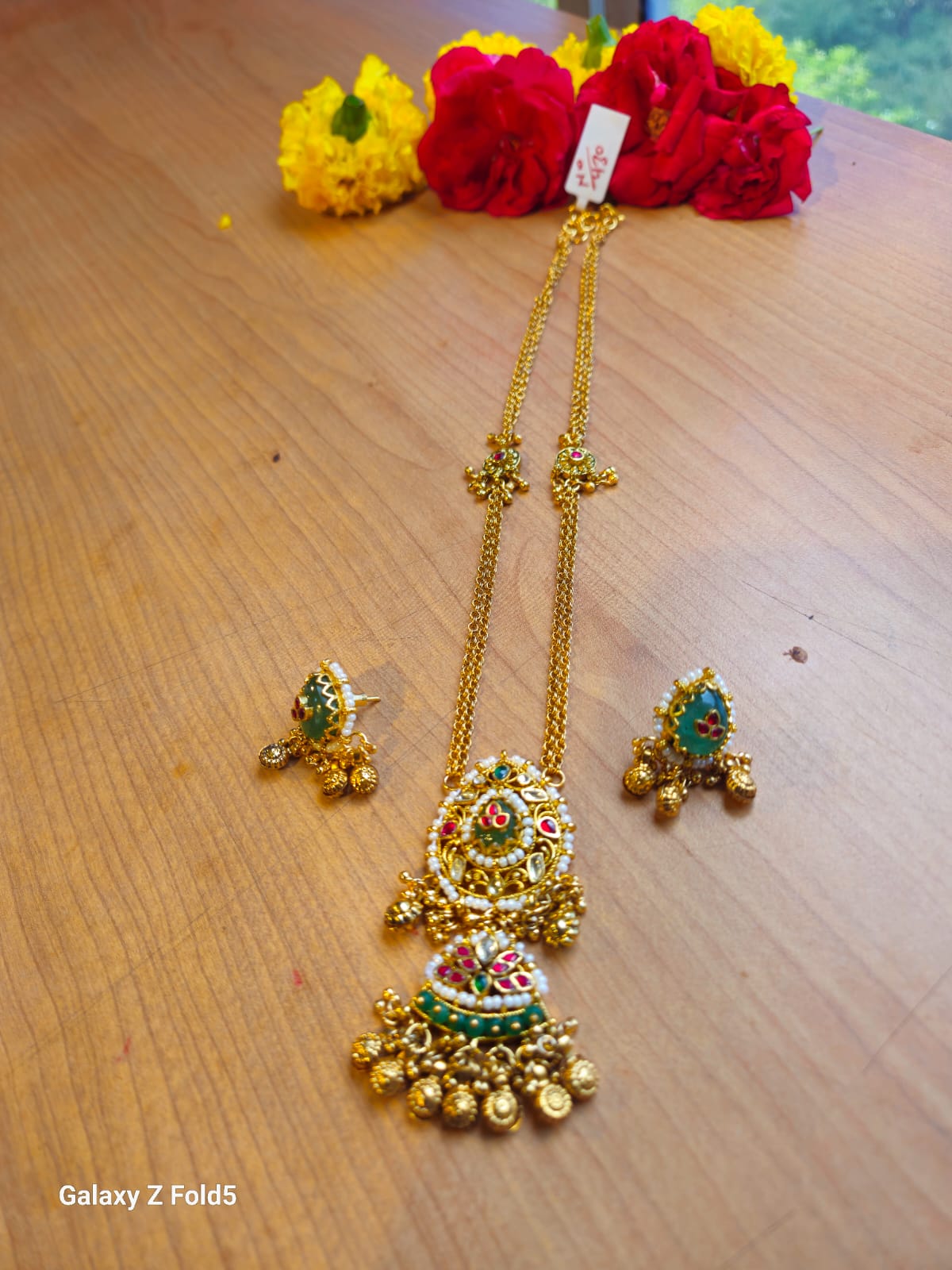Authentic Handcrafted Kundan Necklace | Nisharg Art Ahmedabad